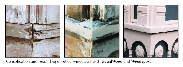 rotted wood repair